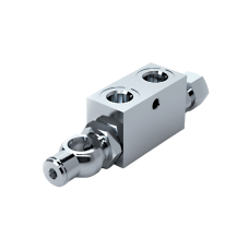 Oleodinamica Marchesini V0112 VBPDE 3/8 L SC double pilot-operated check valve