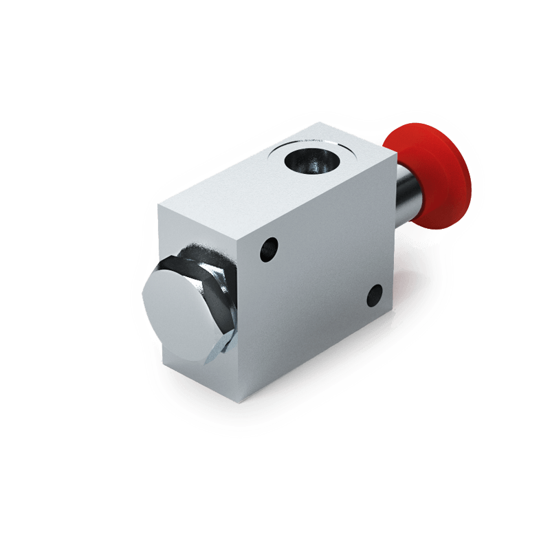 Oleodinamica Marchesini V1320 VEM 1/2 manual emergency push-button valve