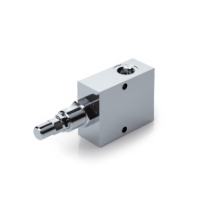Oleodinamica Marchesini V0688/300 VMP L D5 1/4 in-line pressure relief valve