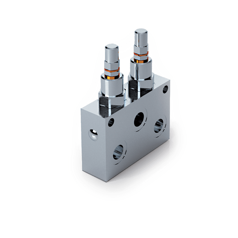 Oleodinamica Marchesini V0732/300 VMPD 3/8 double pressure relief valve