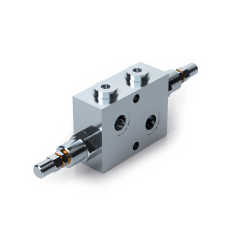 Oleodinamica Marchesini V0737/180 six-port cross-line relief valve