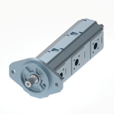 Danfoss GearMe tandem hydraulic gear pump 83127954