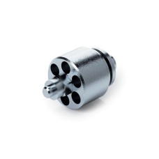 Oleodinamica Marchesini V0790/F10 hose-burst valve cartridge — 1 mm bleed hole