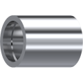 Stainless Steel Ferrules for convoluted PTFE, smoth proflie