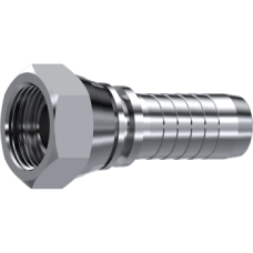 Stainless Steel BSP Swivel female 60° cone 841000201