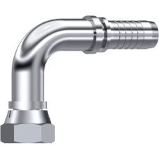 Stainless Steel BSP Swivel female 60° cone (90° Elbow) 841070203