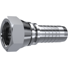 Stainless Steel BSP Swivel female flat seat 842000404