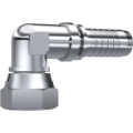 Stainless Steel BSP swivel female 60° (90° Compact Elbow)