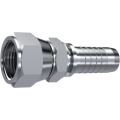 Stainless Steel Double hexagonal JIC 37° Swivel female