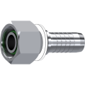 Stainless Steel Metric female swivel L with o.ring 24° cone