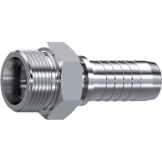 Stainless Steel Metric Male stud 24° cone 84203120604