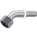 Stainless Steel ORFS Swivel female (45° Elbow)