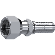 Stainless Steel Double hexagonal ORFS Swivel female straight 849010904