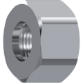 Stainless Steel Hexagonal nuts for hydrowashing machines