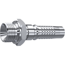 Stainless Steel BSP 60° Male cone Z641121616