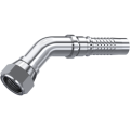 Stainless Steel JIC 37° Swivel female Interlock (45° Elbow)
