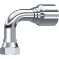 Stainless Steel 43-Series Hose Fittings One piece NPSM Swivel female 60° cone (90° Elbow)