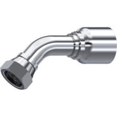 Stainless Steel 43-Series Hose Fittings One piece NPSM Swivel female 60° cone (45° Elbow) 882630404 Stainless Steel 43-Series Hose Fittings One piece NPSM Swivel female 60° cone (45° Elbow) 882630404