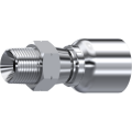 One piece NPT swivel male
