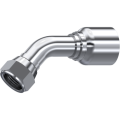 Stainless Steel One piece JIC 37° Swivel female (45° Elbow)