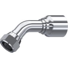 Stainless Steel One piece JIC 37° Swivel female (45° Elbow) 881390704
