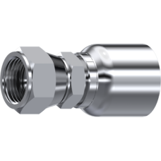 Stainless Steel One piece double hexagonal JIC 37° Swivel female 882420704