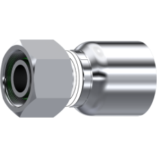 Stainless Steel 43-Series Hose Fittings One piece Metric female cone 24° 88804120604