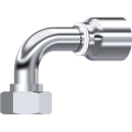 Stainless Steel 43-Series Hose Fittings One piece Metric female cone 24° (90° Elbow)