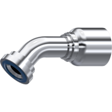 Stainless Steel 43-Series Hose Fittings One piece 3000 PSI SAE Flange (45° Elbow)/ Code 61 881840808 Stainless Steel 43-Series Hose Fittings One piece 3000 PSI SAE Flange (45° Elbow)/ Code 61 881840808