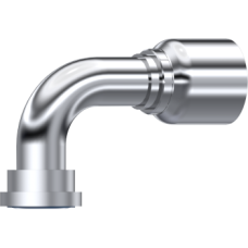 Stainless Steel 43-Series Hose Fittings One piece 6000 PSI SAE Flange (90° Elbow)/ Code 62 882830808 Stainless Steel 43-Series Hose Fittings One piece 6000 PSI SAE Flange (90° Elbow)/ Code 62 882830808