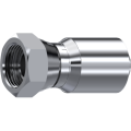 Stainless Steel One piece BSP female 60° cone