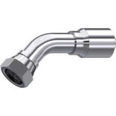 Stainless Steel One piece NPSM female 60° cone (45° Elbow) 872630404 Stainless Steel One piece NPSM female 60° cone (45° Elbow) 872630404