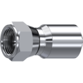 Stainless Steel One piece JIC 37° female
