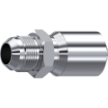 Stainless Steel One piece JIC 37° male