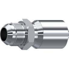 Stainless Steel One piece JIC 37° male 871400703