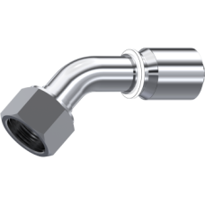 Stainless Steel One piece ORFS female (45° Elbow) 879080904