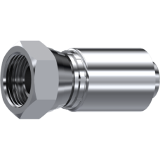 Stainless Steel One piece BSP female 60° cone 861000403