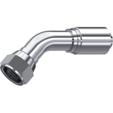 Stainless Steel One piece JIC 37° female (45° Elbow) 861390704