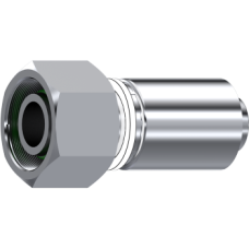 Stainless Steel One piece Metric female 24° cone 86804140804