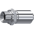 Stainless Steel One piece BSP male 60° cone