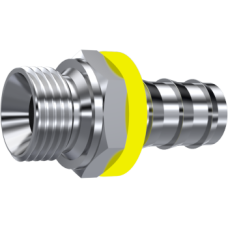 Stainless Steel BSP Male 60° cone 891120404