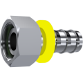 Metric fittings push on stainless steel