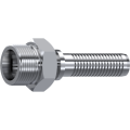 Stainless Steel Metric Male 24° cone 700 bar