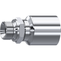 Stainless Steel One piece BSP Male 60° cone