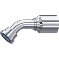 Stainless Steel One piece 3000 PSI SAE Flange (45° Elbow) / Code 61
