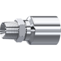 Stainless Steel One piece NPT Male pipe straight