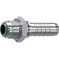 Stainless Steel JIC 37° male with o.ring
