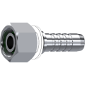 Stainless Steel Metric swivel female 24° seat with o.ring