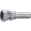 Stainless Steel Double hexagonal NPSM female 60° cone with o.ring
