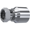 One piece BSP female 60° cone 60° w/o´ring